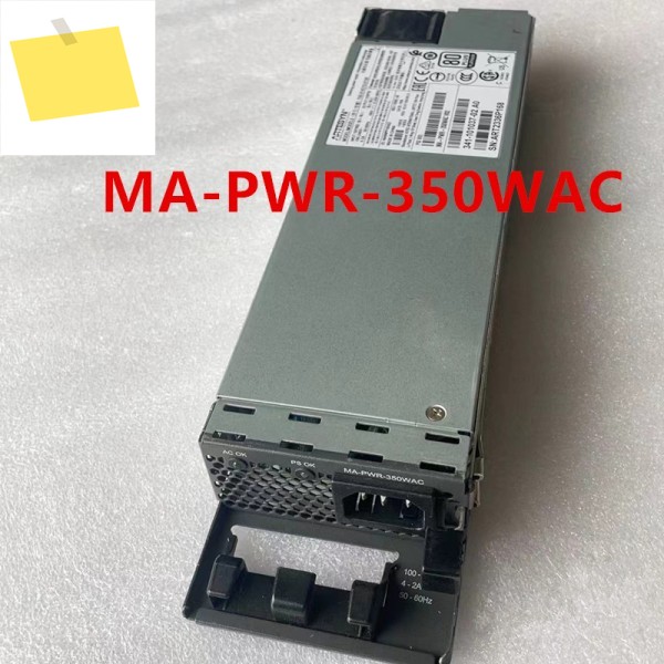 CISCO 350W 700-014310-0100 341-101037-02 MA-PWR-350WAC DPS-350AB-34 C용 원래 전원 공급 장치 분해 새 제품처럼 작동 제품 이미지