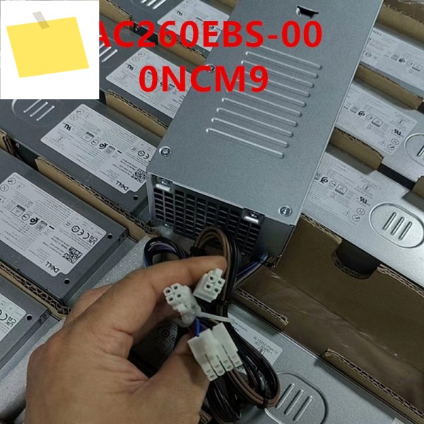 Optiplex 7000 3460 3710 260W AC260EBS-00 00NCM9 PCL009 용 새 원본 PSU 제품 이미지