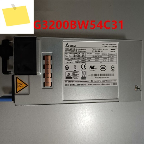 DELTA 3200W DLG3200BW54C31용 거의 새 원본 전원 공급 장치 제품 이미지