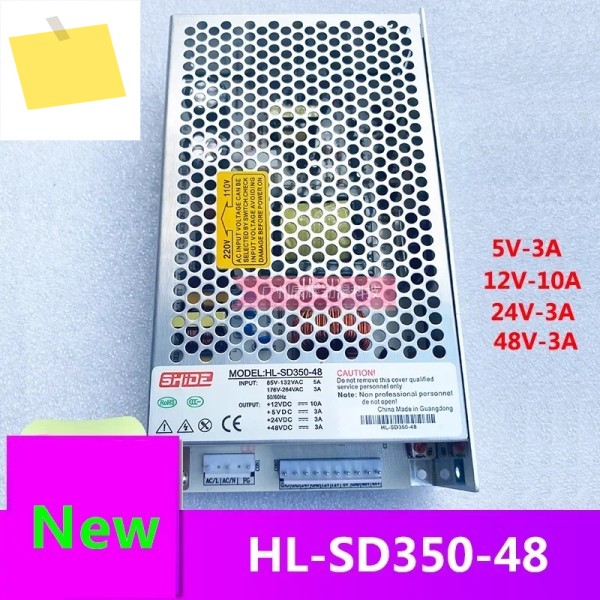 SHIDE 12V10A 5V3A 350W HL-SD350D-48용 새 원본 전원 공급 장치 제품 이미지