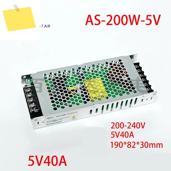 BESTAR 5V40A 200W AS-200W-5V용 새 원본 전원 공급 장치 제품 이미지