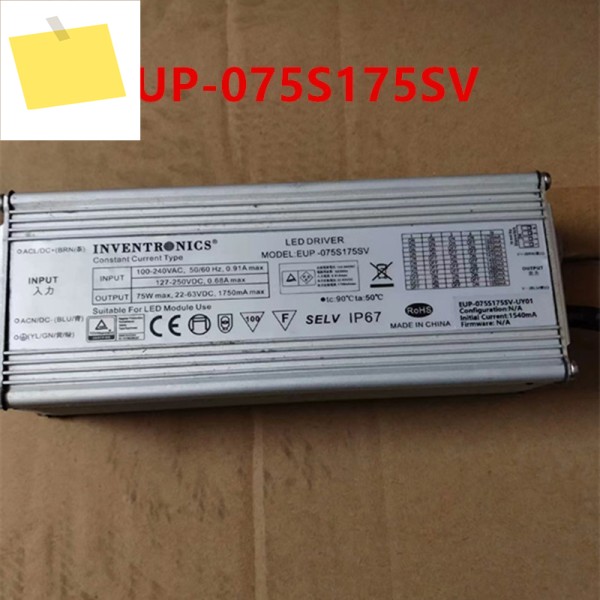 INVENTRONICS 22-63V 75W EUP-075S175SV용 새 원본 전원 공급 장치 제품 이미지