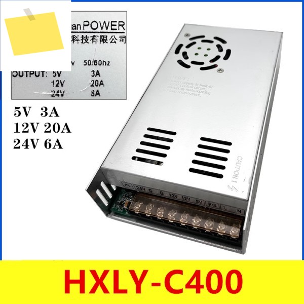 HAIXIALIYUAN 5V3A 12V20A 400W HXLY-C400용 새 원본 전원 공급 장치 제품 이미지