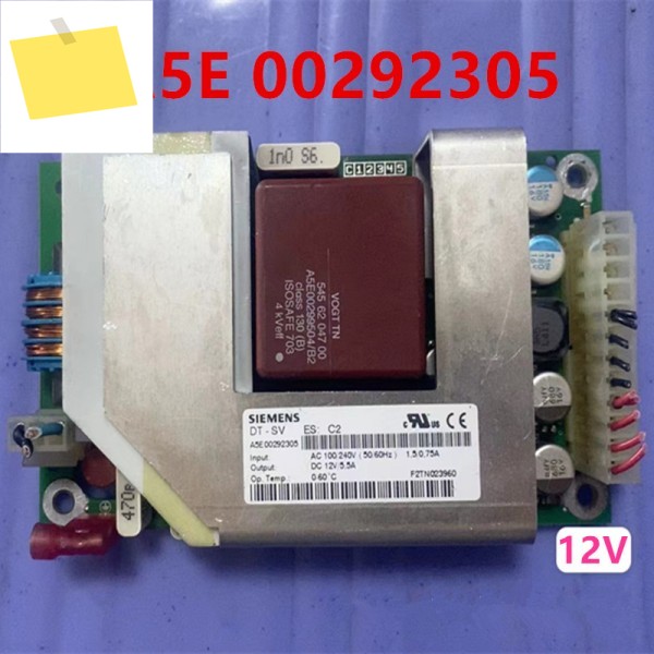 SIEMENS 12V5.5A A5E 00292305용 분해 원래 전원 공급 장치는 신품 것처럼 작동합니다. 제품 이미지