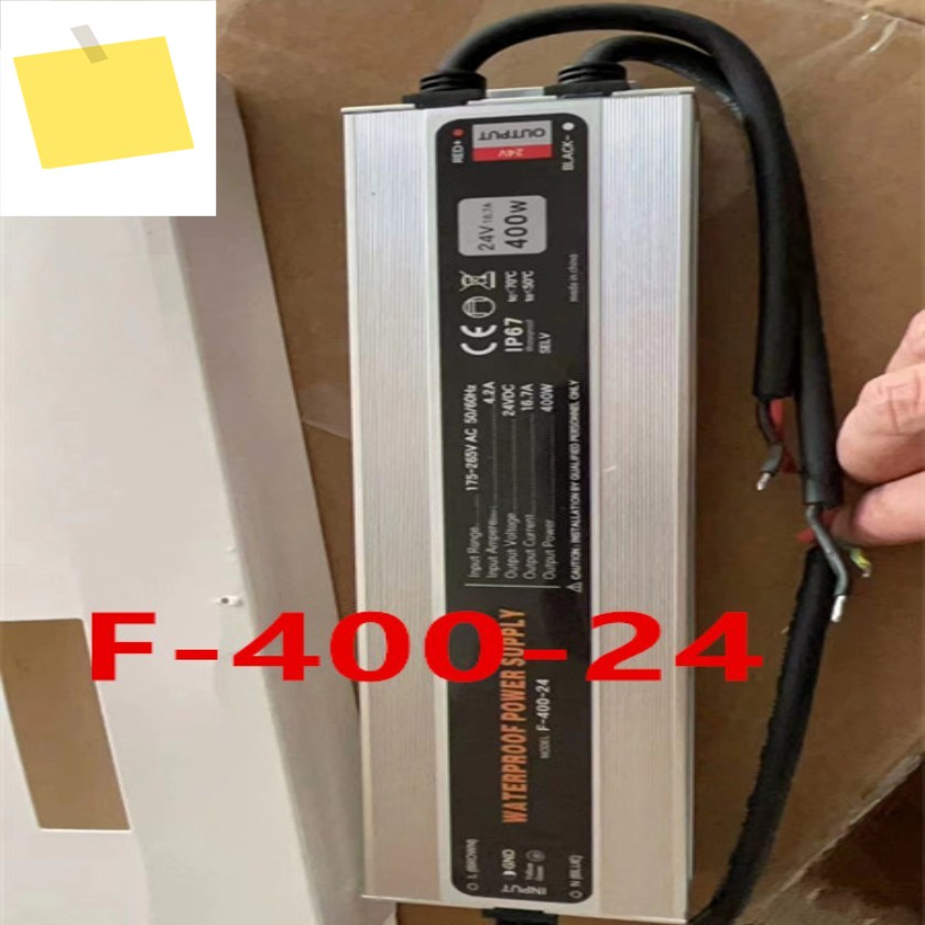 방수 24V16.7A 400W F-400-24용 새 원본 전원 공급 장치 제품 이미지