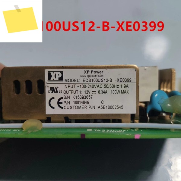 XP 12V8.34A 100W 전원 공급 장치 ECS100US12-B-XE0399용 거의 신품 오리지널 새 제품처럼 작동 제품 이미지