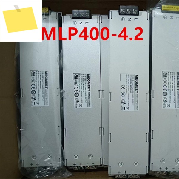 MEGMEET 4.2V80A 400W MLP400-4.2용 거의 새것과 같은 미사용 오리지널 전원 공급 장치 1개 작동 제품 이미지