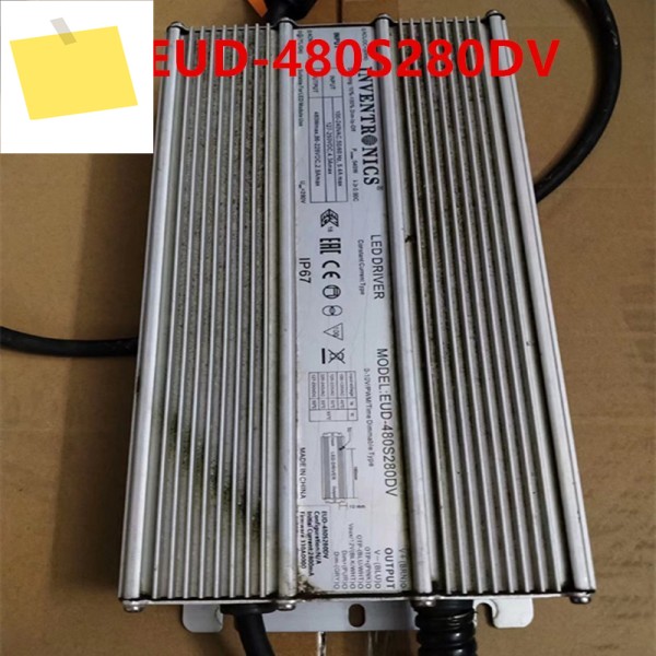 기존 INVENTRONICS 127-250V 480W EUD-480S280DV 57-152V 용 분해 전원 공급 장치 새 제품처럼 작동 제품 이미지