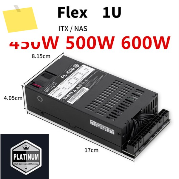 UENORTH 플래티넘 FEX-ATX ITX NAS 소형 1U K39 450W ENP-7660B용 새 전원 공급 장치 제품 이미지