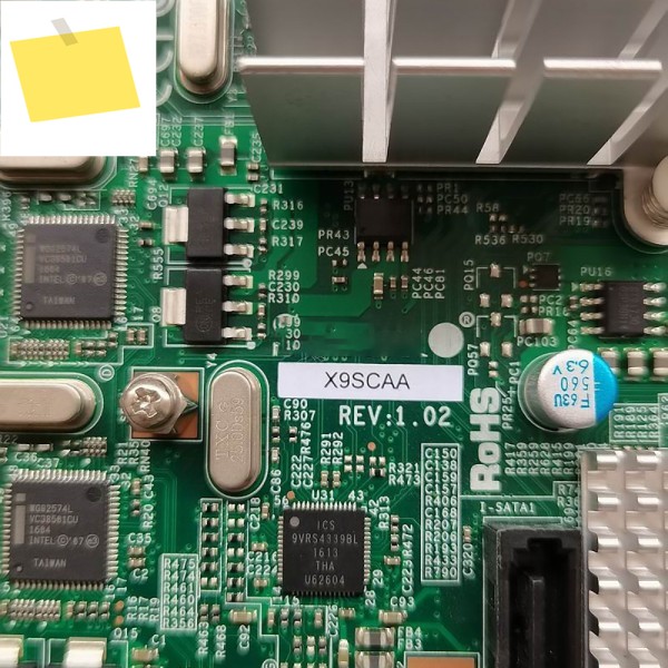 Supermicro X9SCAA 듀얼 네트워크 카드 산업용 미니 ITX 마더보드 통합 CPU용 제품 이미지