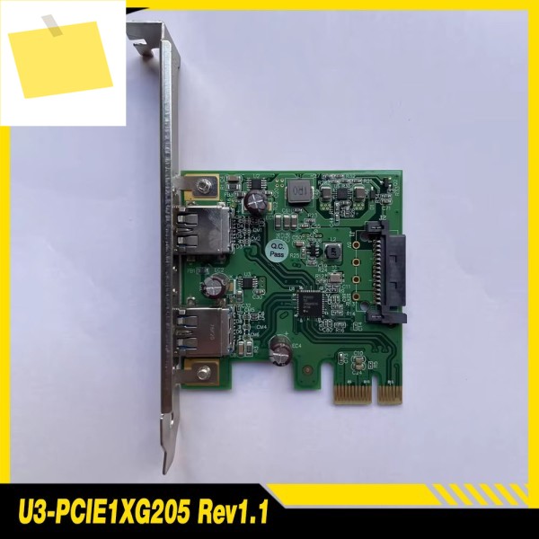 2채널 산업용 카메라 이미지 수집 카드 U3-PCIE1XG205 Rev1.1 제품 이미지
