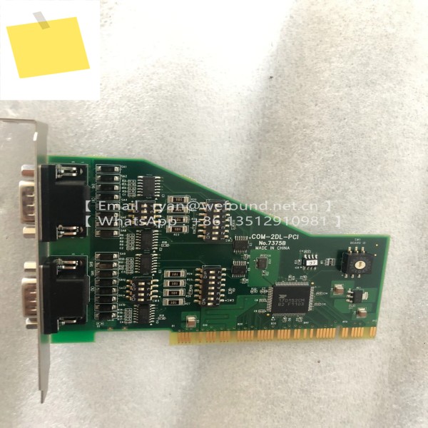 COM-2DL-PCI No.7375B 시리얼 통신 PCI 카드 RS-422A485 2채널 제품 이미지