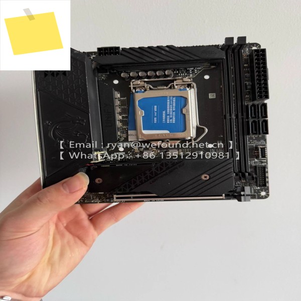 MEG Z590I UNIFY 미니-ITX 마더보드 LGA1200 제품 이미지