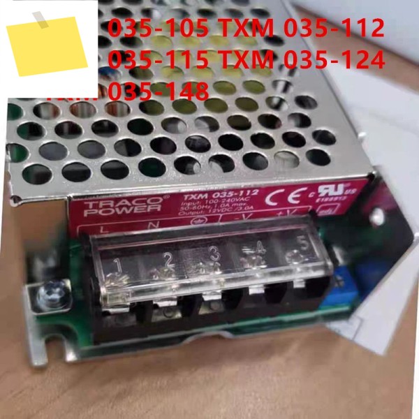 TRACO POWER 35W TXM 035-105 용 새 원본 전원 공급 장치 제품 이미지