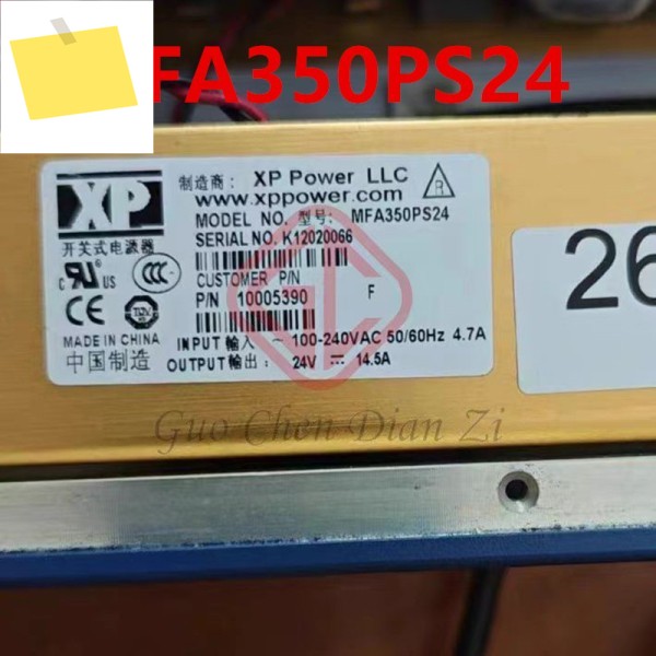 XP 24V14.5A 350W MFA350PS24용 새 오리지널 전원 공급 장치 제품 이미지
