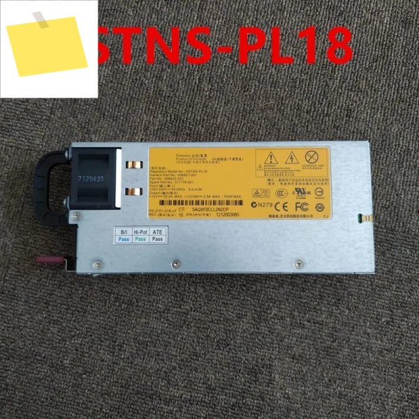 신품 오리지널 전원 공급 장치 DL380G6 750W HSTNS-PL18 506821-001 제품 이미지