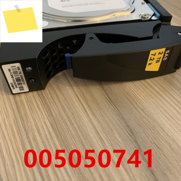 EMC VX-VS07-020 정품 하드 디스크, 005050741 ST2000NM0023 용, 2TB, 3.5 인치, 64MB SAS, 7200RPM, 새제품 제품 이미지