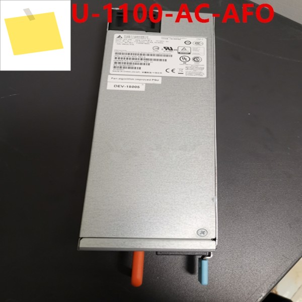 주니퍼 EX4300-48P 용 오리지널 전원 공급 장치, JPSU-1100-AC-AFO 740-046871 A, 1100W, 거의 새제품 제품 이미지