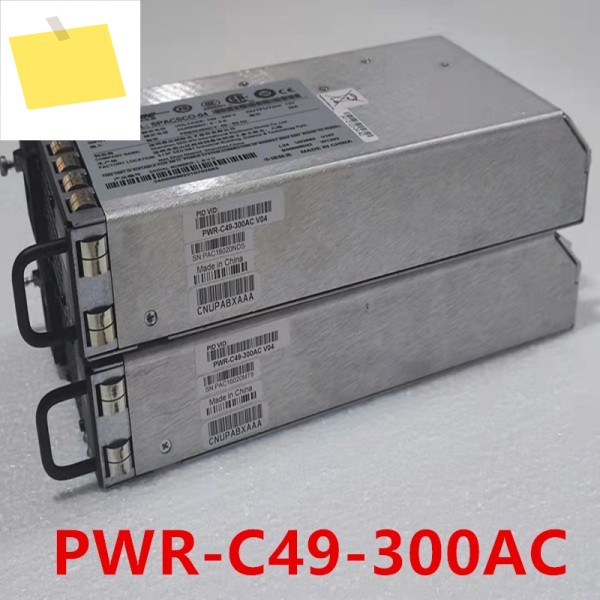 시스코 WS-C4948 용 오리지널 PSU, 300W 전원 공급 장치, PWR-C49-300AC SPACSCO-04, 4948-10GE 제품 이미지