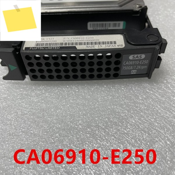 Fujitsu DX60 용 오리지널 하드 디스크, CA06910-E250 CA05954-0762, 750GB, 3.5 인치, 64MB SAS, 7200RPM, 거의 새제품 제품 이미지