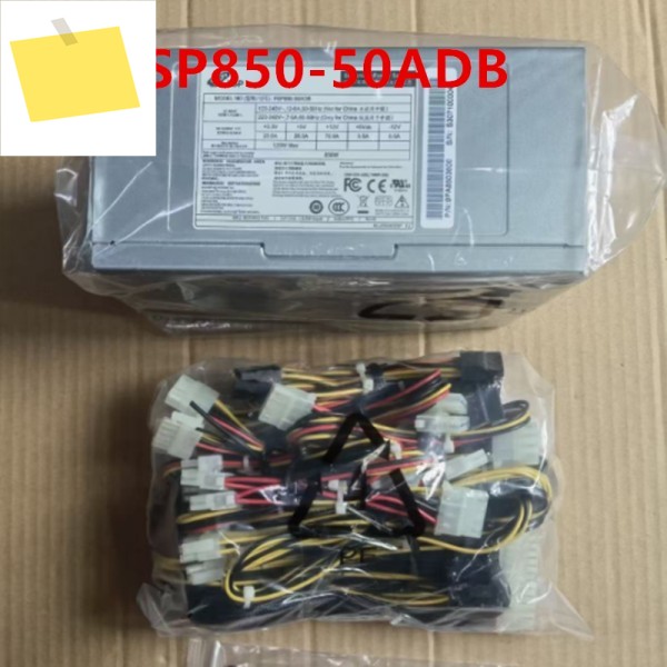 FSP 850W FSP850-50ADB용 기존 새 전원 공급 장치 제품 이미지