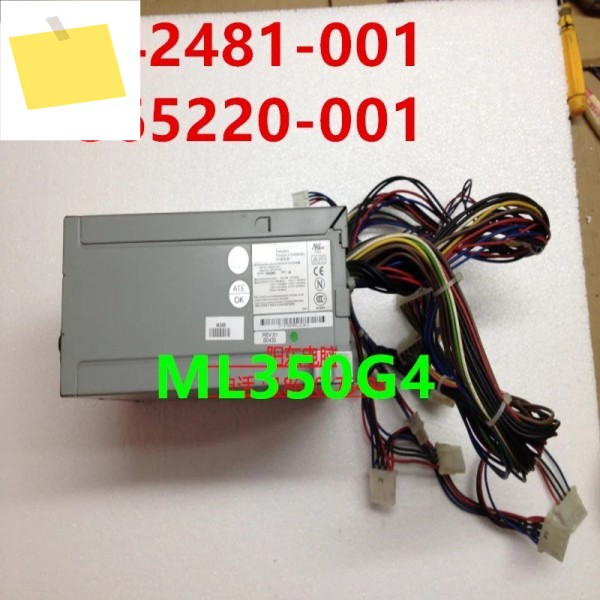 342481-001 HSTNS-PL02용 ML350G4 460W용 거의 새 오리지널 전원 공급 장치 제품 이미지