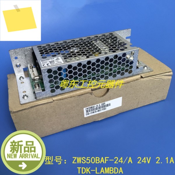 TDK-LAMBDA 오리지널 전원 공급 장치, ZWS50BAF-24 A 24V 2.1A 50W 제품 이미지