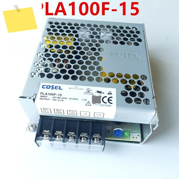 COSEL PLA100F 용 오리지널 PSU, 전원 공급 장치 15V, 6.7A, 제품 이미지