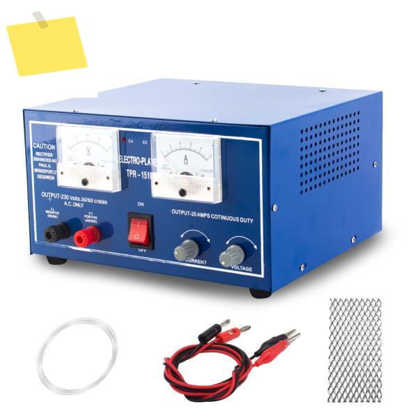 TPR-1510 전기 매끼 정류기-10A, 15V, 금, 실버, 백금 보석 기계, 전문 마감재 제품 이미지