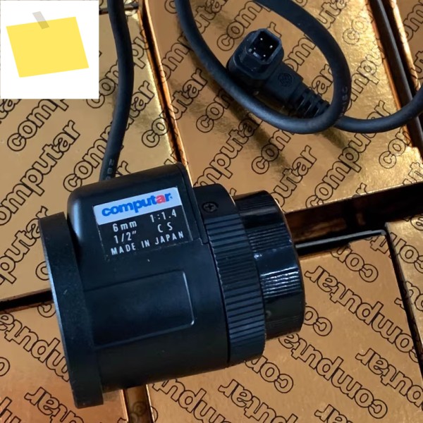 컴퓨터 감시 렌즈 HG0614FCS-3 오리지널 6mm, F1.4 CS 마운트, DC 자동 조리개 고정 초점 제품 이미지