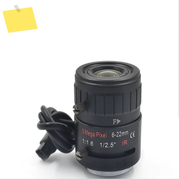 6-22mm 줌 렌즈 고화질 5메가픽셀 CS 마운트 자동 조리개 감시 ITS 제품 이미지