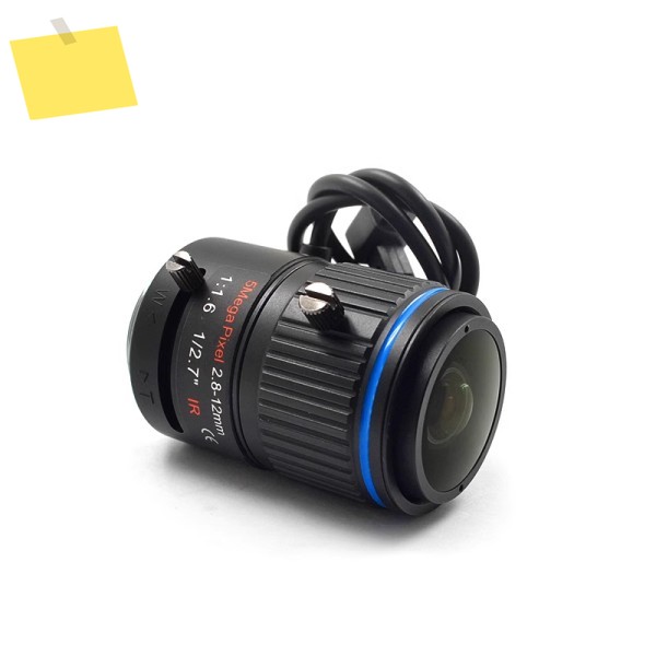 수동 줌 2.8-12mm 자동 조리개 12.7 고화질 5MP 감시 렌즈 ITS 제품 이미지