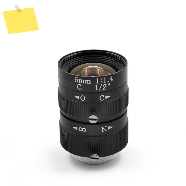 컴팩트 망원 렌즈, IR 컷 코팅, 주야간 사용 가능, 최대 13인치 센서, EFL15.8mm, F4.0, M12x0.5, 금속 바디 제품 이미지
