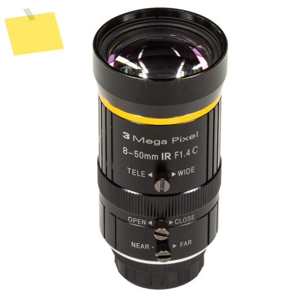 8-50mm C-마운트 줌 렌즈 IMX477 라즈베리 파이 HQ 카메라, C-CS 어댑터, 산업용 망원경 제품 이미지