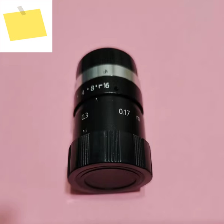 TOKINA TC1614-3MP 초점 거리 16mm, C 포트, 23 인치 조리개 F1.4-16, 양호한 상태 제품 이미지