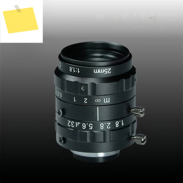 FA 산업용 렌즈 25mm 23 인치 C 마운트 저왜곡 머신 비전 10MP 고화질 고정 초점 제품 이미지