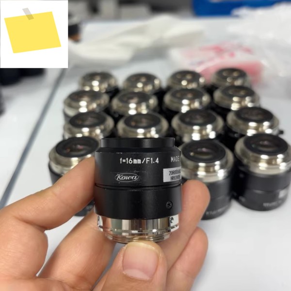 Kowa 1.4 산업용 카메라 렌즈, f = 16mm, 양호한 상태, 제품 이미지