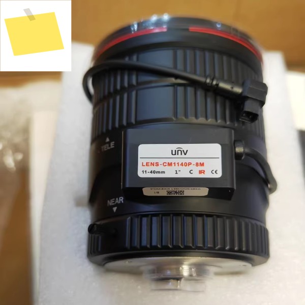 Uniview LENS-CM1140P-8M Focal length 11-40mm C mount auto iris 제품 이미지