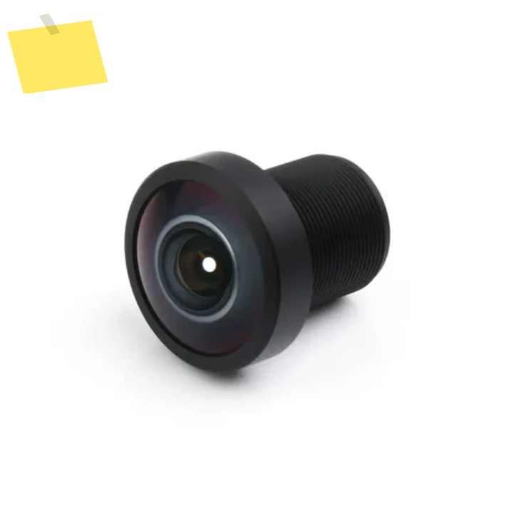 M12 고해상도 렌즈, 14MP, 184.6 ° RPi HQ 캠용 초광각, 2.72mm 초점 거리 제품 이미지