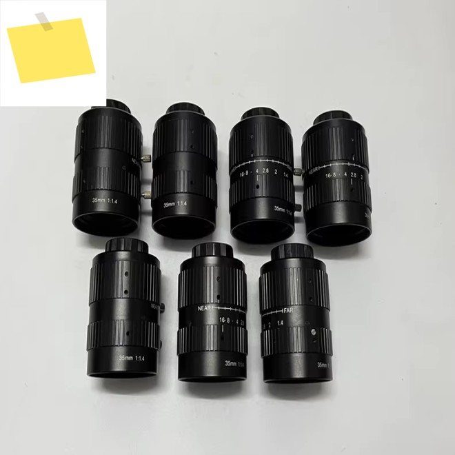 Moritex HD 9 메가픽셀 산업용 렌즈, C 마운트, 머신 비전 ML-U3514MP9, 1 인치 F1.4, 양호한 상태 제품 이미지