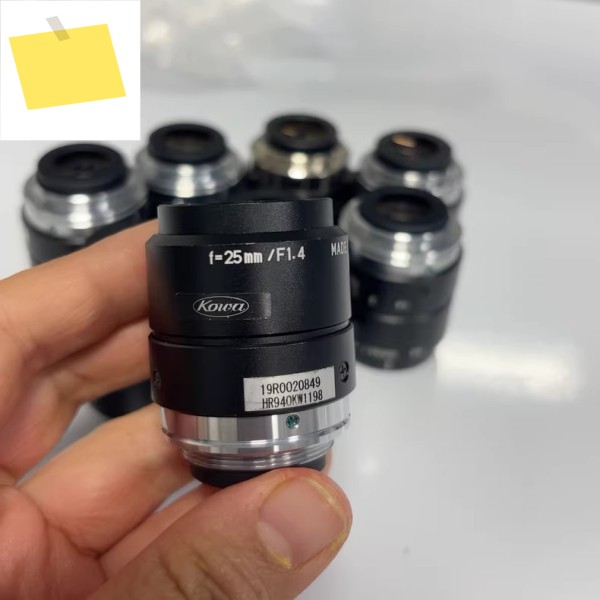 산업용 C 마운트 렌즈 KOWA 25mm 1.4 CA-LH25 옵션, 양호한 상태 제품 이미지