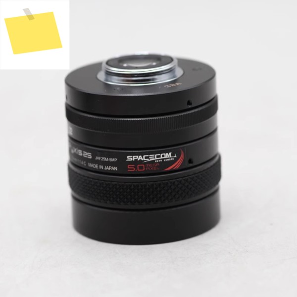 SPACECOM 파이시스 25 JHF25M-5MP, f1.4 C 마운트, 양호한 상태의 산업용 카메라 렌즈 제품 이미지