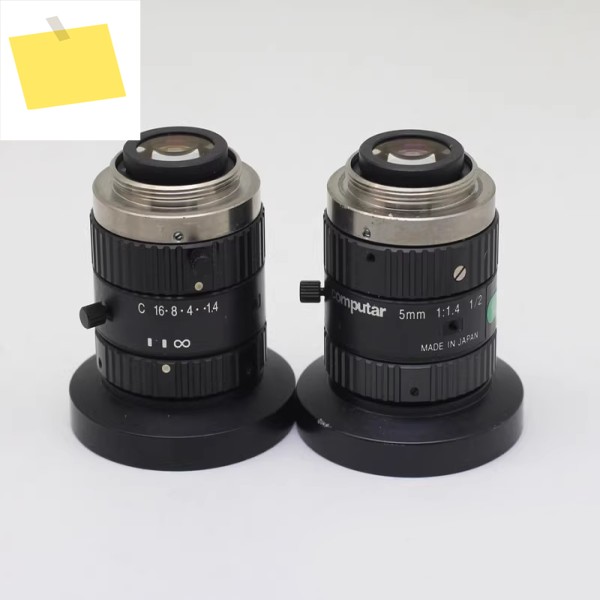 컴퓨터 5mm F:1.4 광각 C 마운트 산업용 카메라 렌즈, 12 인치 양호한 상태 제품 이미지