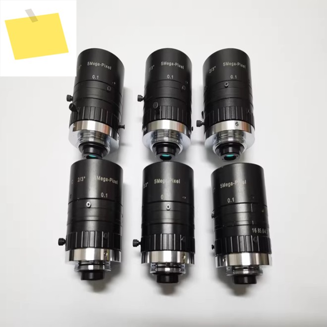 단파 근적외선 산업용 렌즈, 700-1700nm SWIR 카메라, 8mm 고정 초점 C, 5 메가 픽셀 양호한 상태 제품 이미지