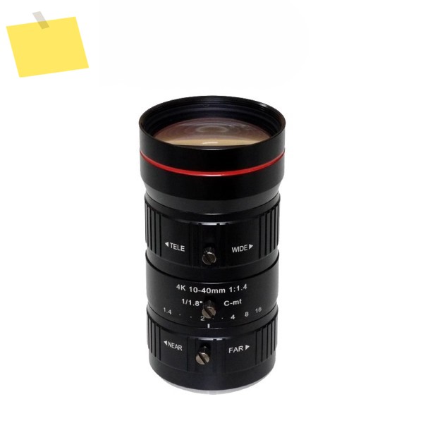 수동 줌 감시 렌즈 10-40mm 4K 울트라 HD 8MP 11.8인치 C-마운트 머신 비전 산업용 제품 이미지