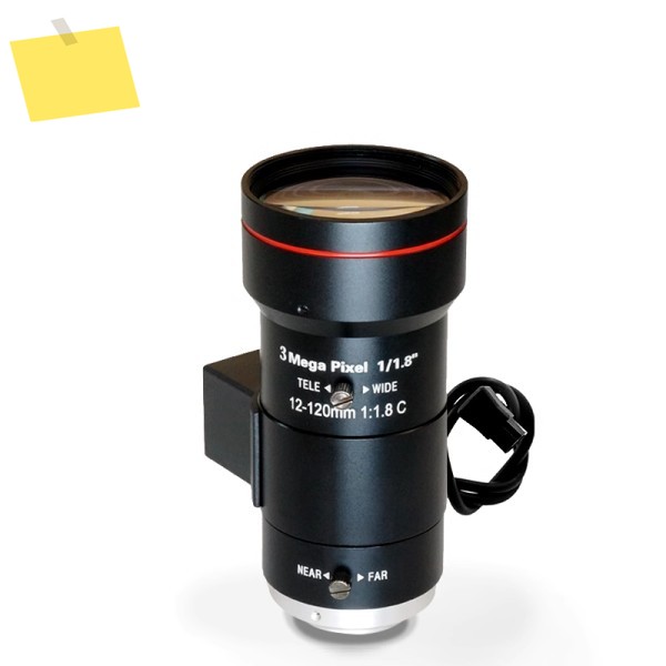 ITS 렌즈 12-120mm 자동 조리개 산업용 11.8인치 C-마운트 고화질 FA 제품 이미지