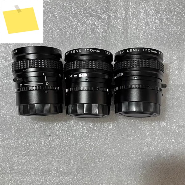 산업용 렌즈, 고정 초점 f3.5, 양호한 상태, MV10035, 100mm 제품 이미지
