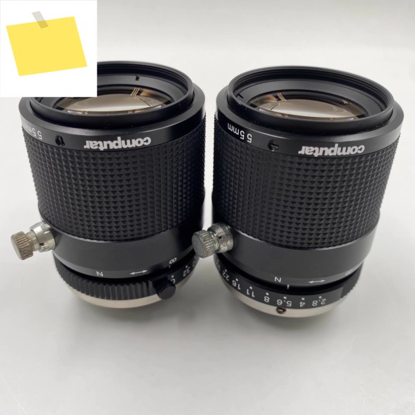 컴퓨터 TEC-M55 산업용 CCD 고정 초점 렌즈, 양호한 상태, 55mm, 5 백만 화소 제품 이미지