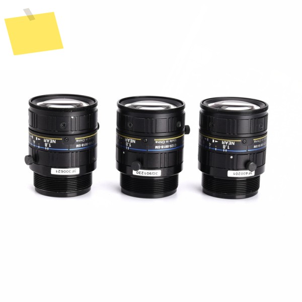 BASLER C125-0818-5M 고정 초점 산업용 렌즈, 소형 타겟 표면, 고해상도 테스트 OK 제품 이미지