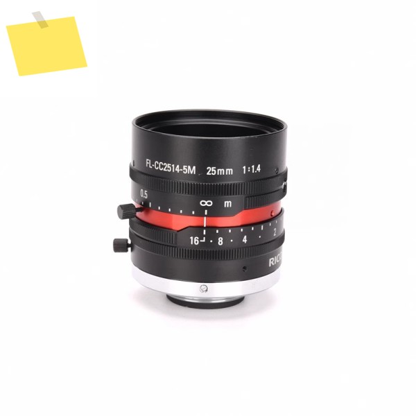 RICOH FL-CC2514-5M FA 산업용 카메라 렌즈, 양호한 상태, 5MP 제품 이미지